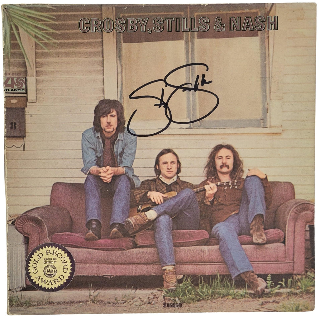 Stephen Stills Signed Crosby Stills & Nash Album COA Proof Autographed Vinyl Record