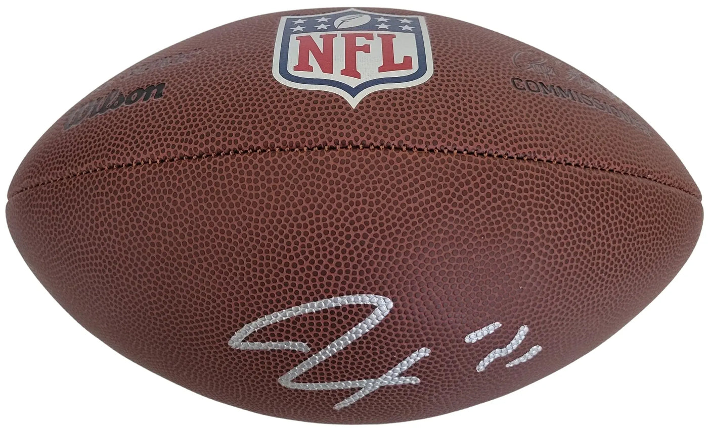 Jaxson Smith Njigba Signed Duke Football Proof COA Autographed Seattle Seahawks Ohio State