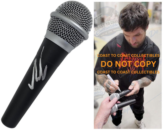 Alex Terrible Signed Microphone Proof Autographed Mic Slaughter to Prevail