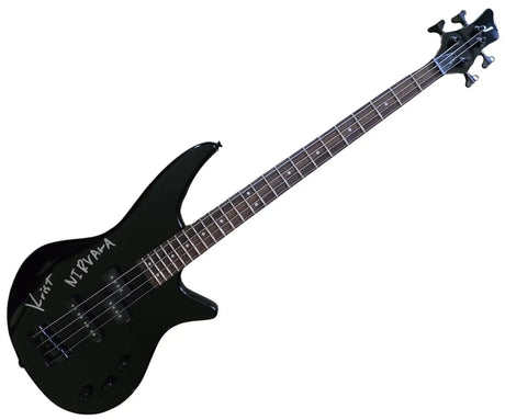 Krist Novoselic Signed Electric Bass Guitar COA Exact Proof Autographed Nirvana