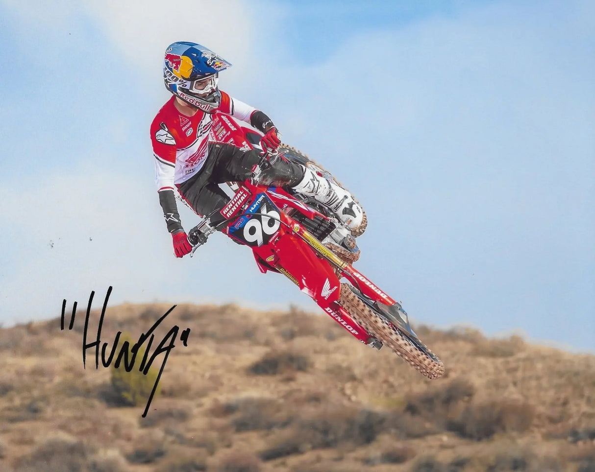 Hunter Lawrence Signed 8x10 Photo COA Proof Autographed Supercross Motocross.