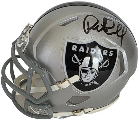 Pete Carroll Signed Mini Football Helmet Proof COA Autographed Las Vegas Raiders