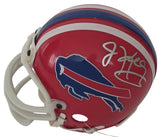 Jim Kelly Signed Bills Mini Football Helmet COA Exact Proof Autographed Buffalo Bill