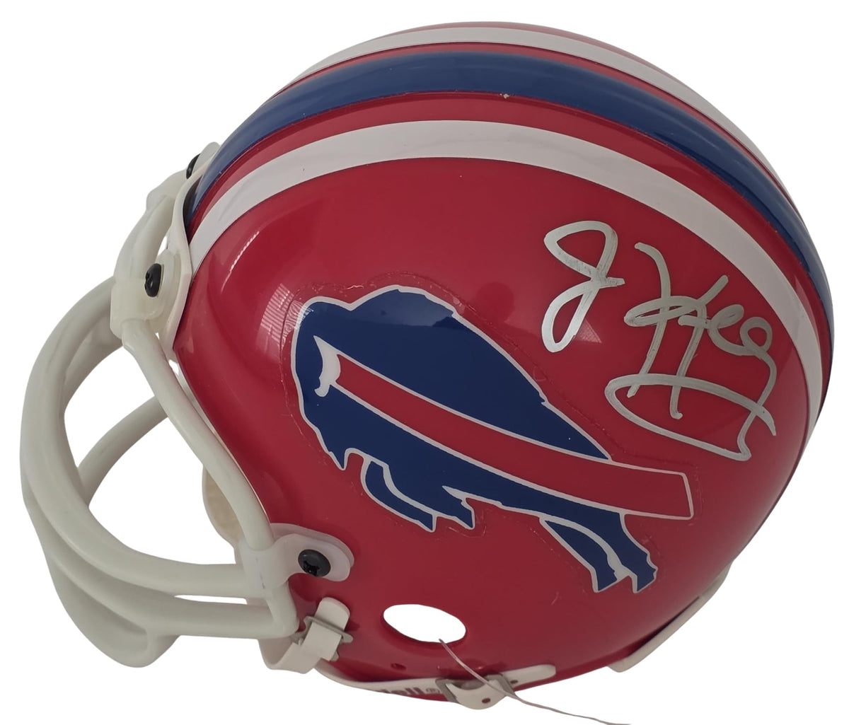 Jim Kelly Signed Bills Mini Football Helmet COA Exact Proof Autographed Buffalo Bill
