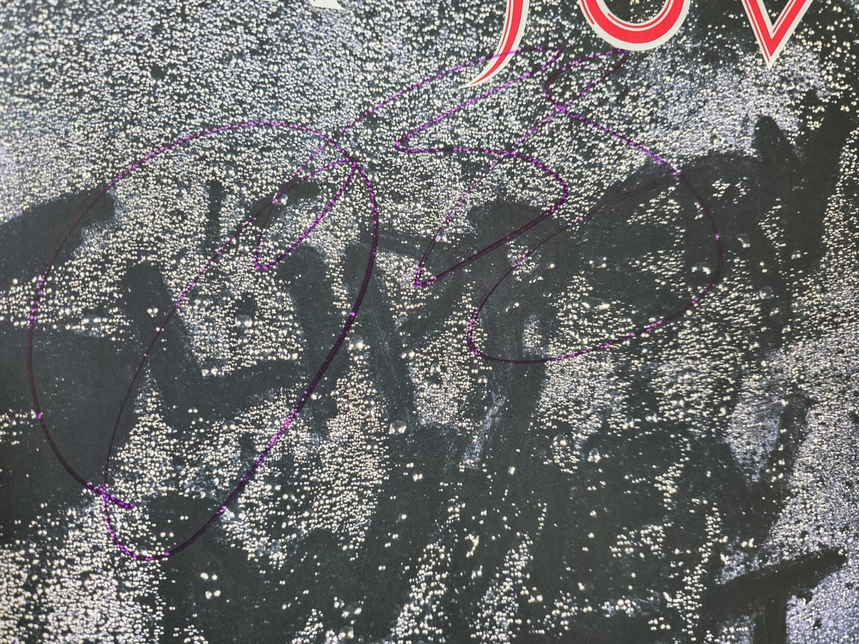 Jon Bon Jovi Signed Slippery When Wet Album COA Proof Autographed Vinyl Record Bon Jovi