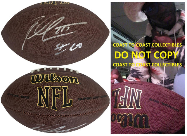 Robert Griffin III Signed Football Proof COA Autographed Baylor Bears Washington Redskins RG3