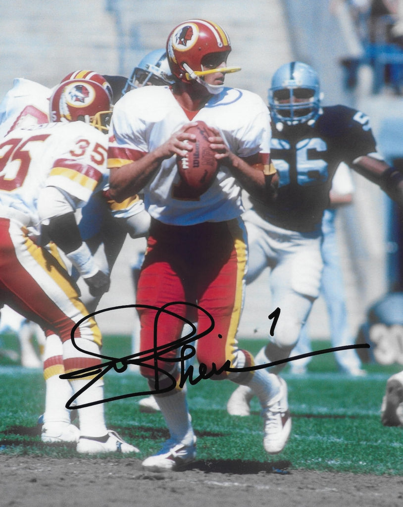 Joe Theisman Signed Washington Football 8x10 Photo Proof COA Autographed..