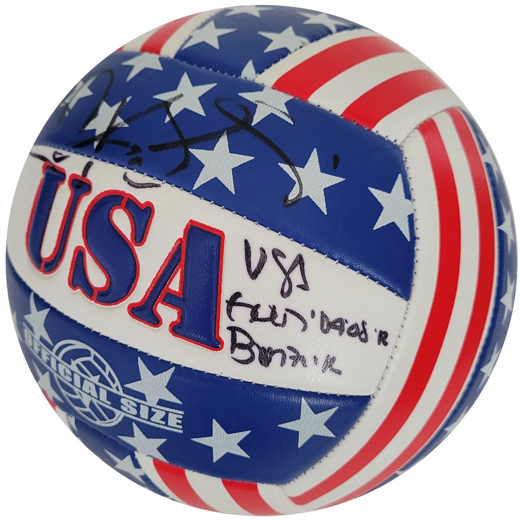 Kerri Walsh Jennings Signed USA Beach Volleyball Proof Autographed Olympic Gold. GOAT