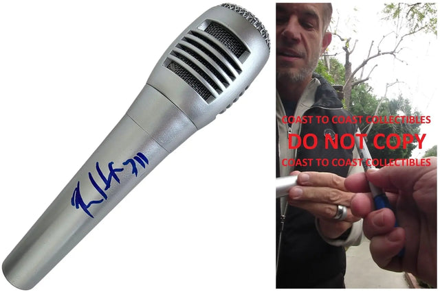Nick Hexum Signed Microphone Autographed Mic COA Exact Proof 311 Singer
