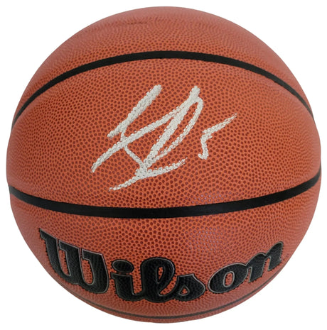 Jalen Rose Signed Basketball COA Proof Autographed Michigan Wolverines Nuggets Pacers