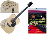 Bret Michaels Poison Signed Full Size Acoustic Guitar COA Proof Autographed