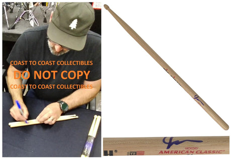 Jason McGerr Death Cab for Cutie Drummer Signed Drumstick COA Proof Autographed..