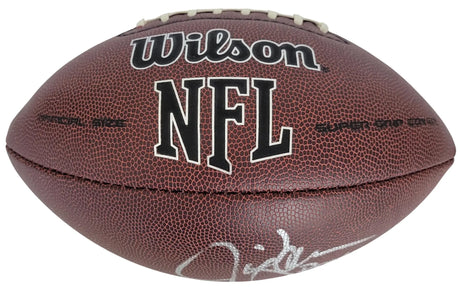 Jim Zorn Signed Football Proof Beckett COA Autographed Seattle Seahawks