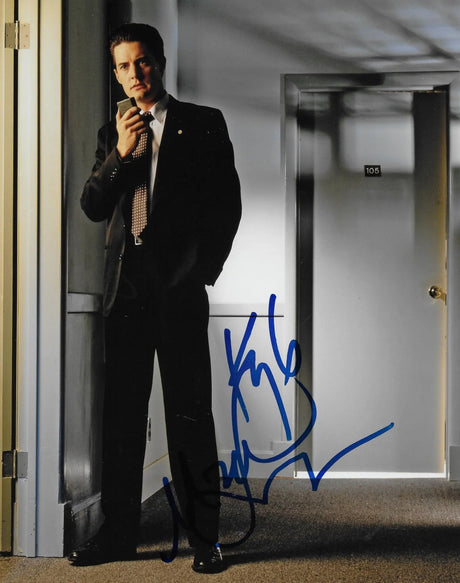 Kyle MacLachlan Signed 8x10 Photo COA Proof Autographed Agent Cooper Twin Peaks! STAR..