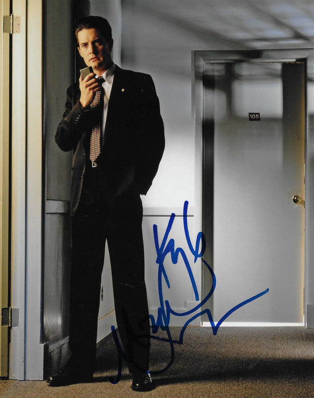 Kyle MacLachlan Signed 8x10 Photo COA Proof Autographed Agent Cooper Twin Peaks! STAR..