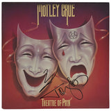 Vince Neil Tommy Lee Signed Theatre of Pain Album COA Proof Autographed Motley Crue Vinyl Record