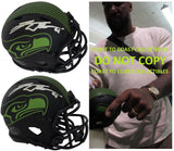 Leonard Williams Signed Seattle Seahawks Mini Football Helmet COA Proof Autographed