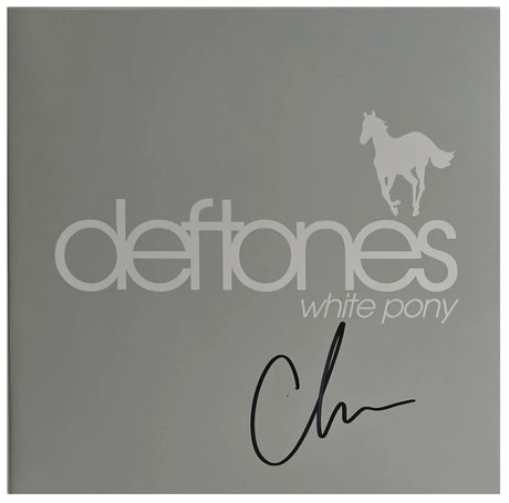 Chino Moreno Signed White Pony Album Proof Autographed Vinyl Record Deftones