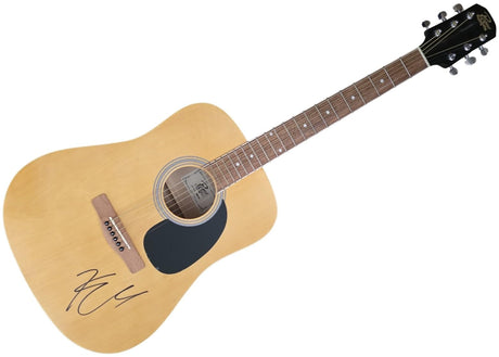 Kenny Signed Full Size Acoustic Guitar COA Exact Proof Autographed Kenny Chesney