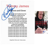 Tommy James Signed Crimson and Cover Lyrics Sheet COA Exact Proof Autographed