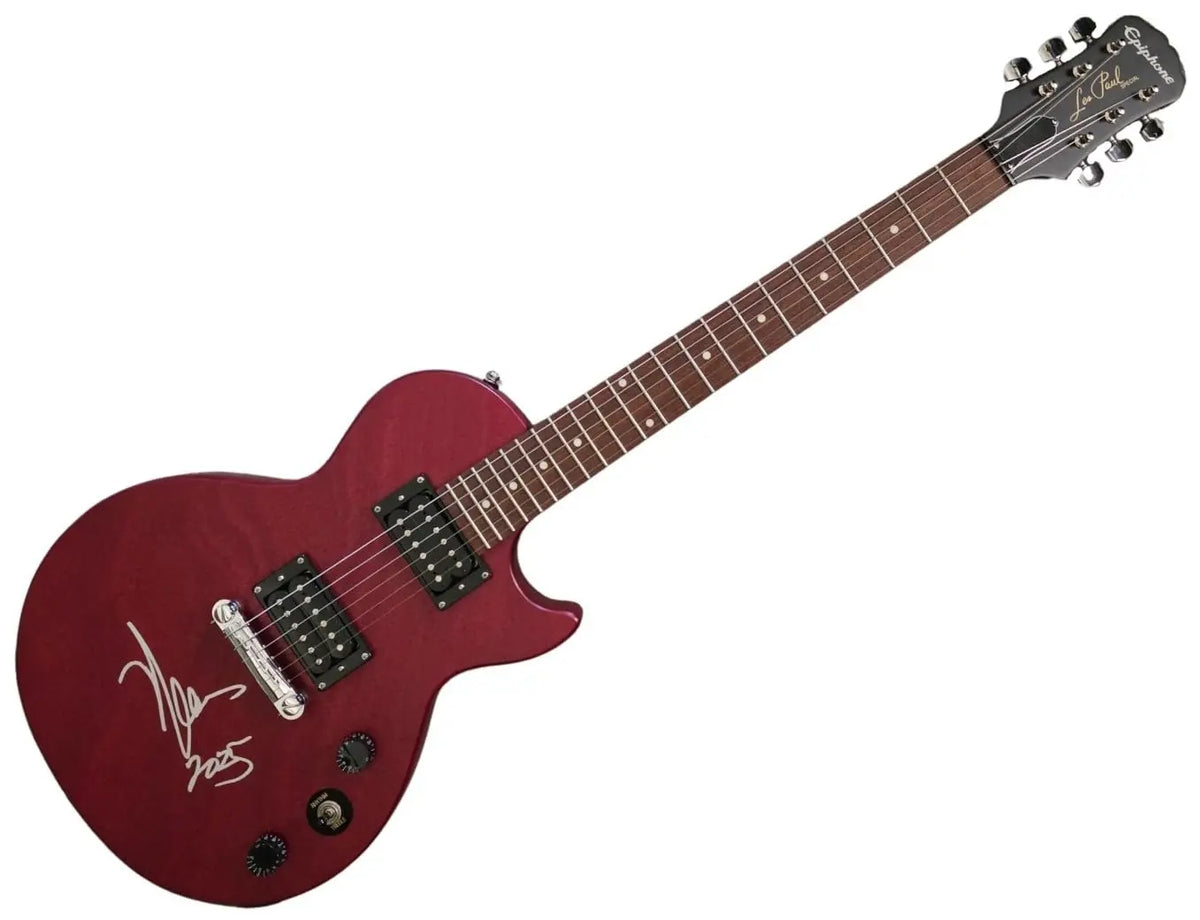 Neal Schon Journey Signed Les Paul Guitar COA Exact Proof Autographed