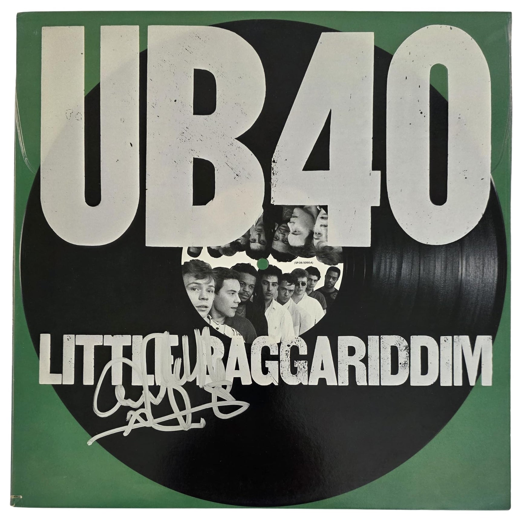 Ali Campbell Signed UB40 Little Baggariddim Album COA Proof Autographed Vinyl Record