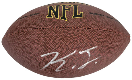 Kayvon Thibodeaux Signed Football Proof COA Autographed New York Giants Oregon Ducks