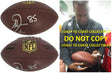 Antonio Gates Signed Duke Football Proof COA Autographed San Diego Chargers