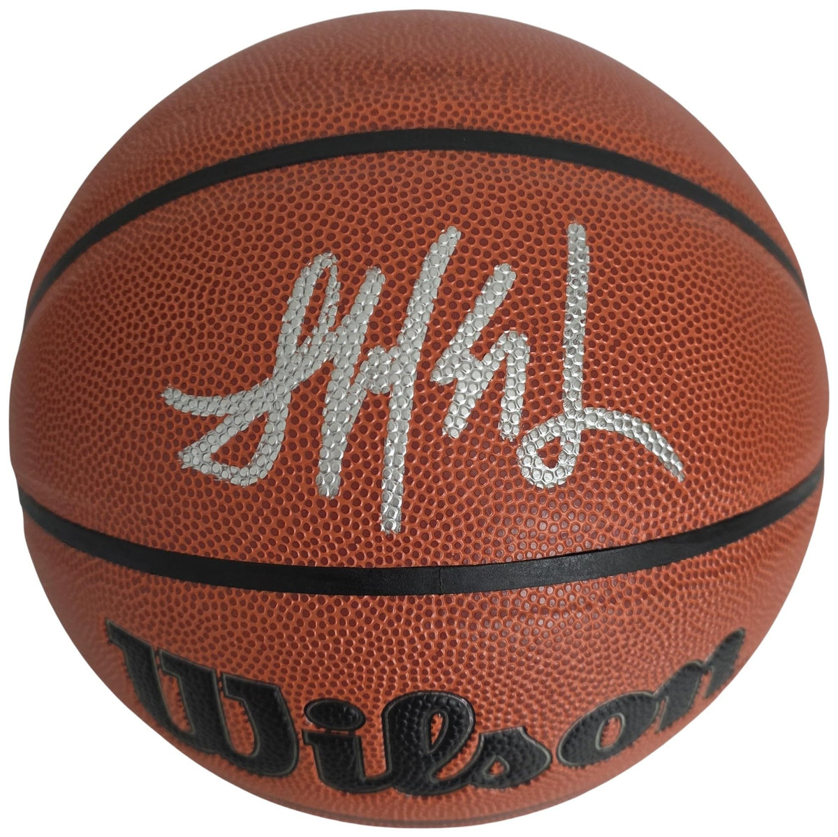 Yang Hansen Signed Basketball COA Exact Proof Autographed Portland Trail Blazers