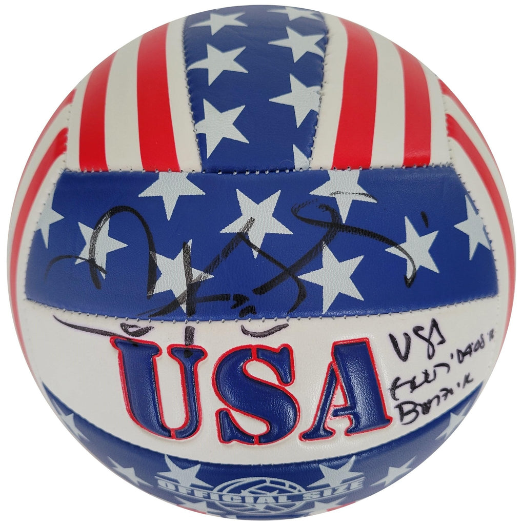 Kerri Walsh Jennings Signed USA Beach Volleyball Proof Autographed Olympic Gold. GOAT