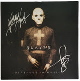 Tom Araya Kerry King Signed Slayer Diabolus in Musica Album COA Exact Proof Autographed Vinyl Record