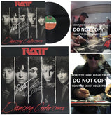 Stephen Pearcy Warren DeMartini Signed Ratt Dancing Undercover Album COA Proof Autographed