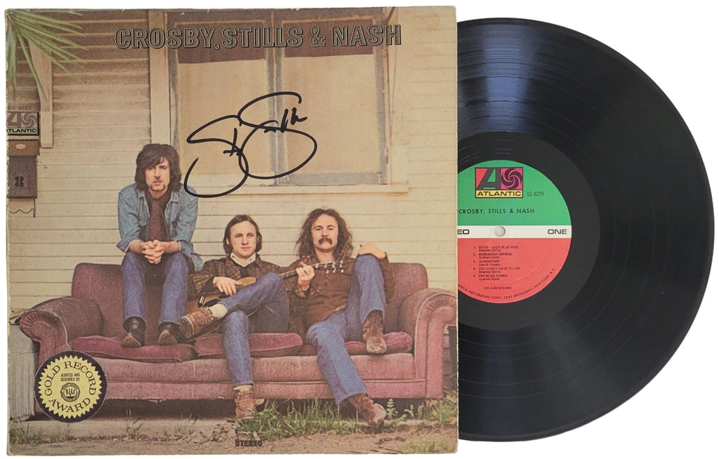 Stephen Stills Signed Crosby Stills & Nash Album COA Proof Autographed Vinyl Record