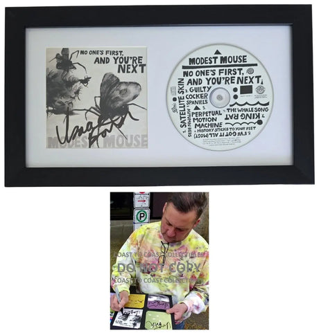 Isaac Brock Signed Modest Mouse No Ones First, And Youre Next CD COA Proof Autographed