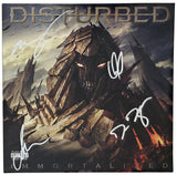 Disturbed Band Signed Immortalized Album COA Proof Autographed Vinyl Record David Draiman,Dan Donegan,Mike Wengren