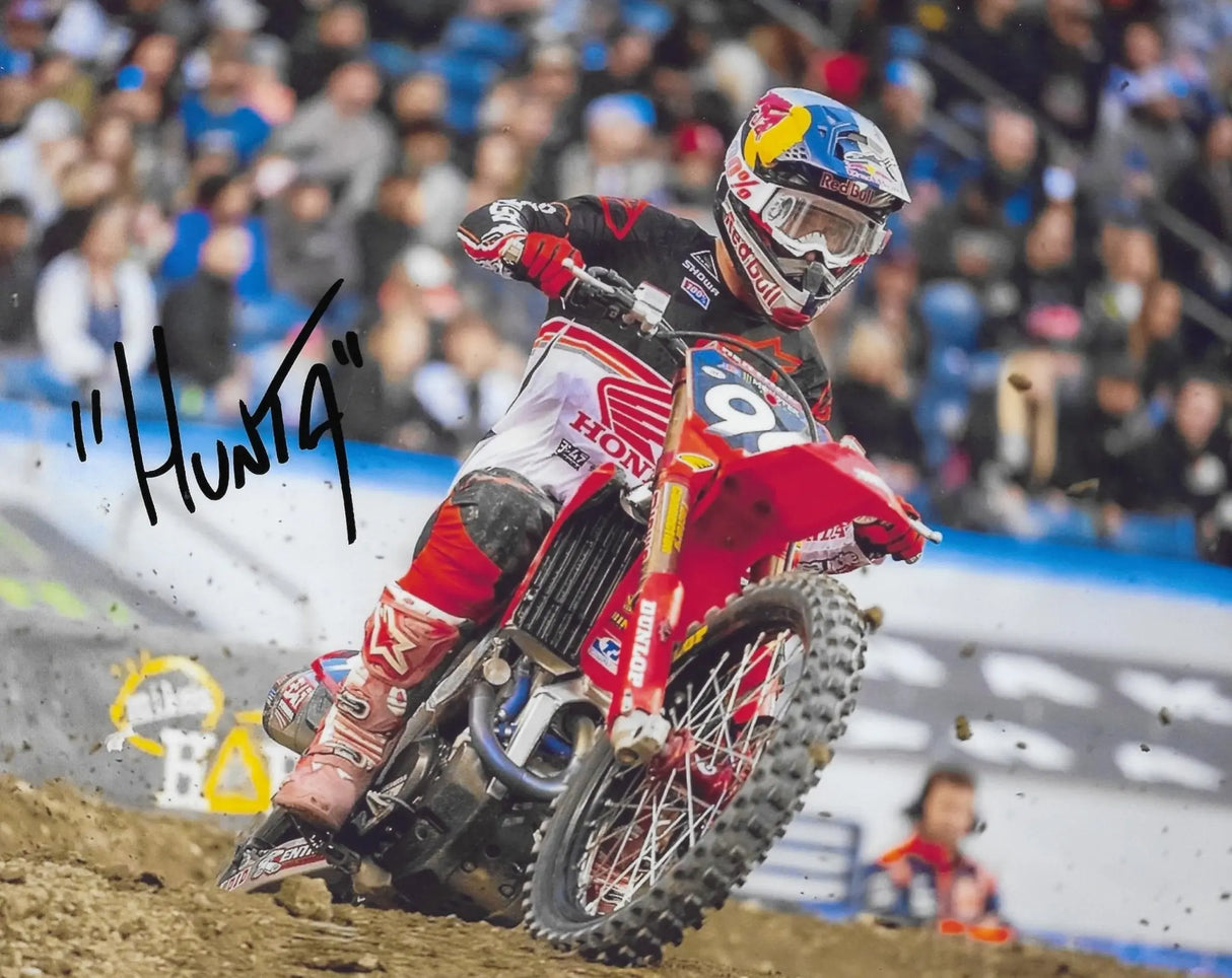 Hunter Lawrence Signed 8x10 Photo COA Proof Autographed Supercross Motocross,