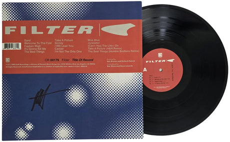 Richard Patrick Signed Filter Title of Record Album COA Proof Autographed Vinyl Record