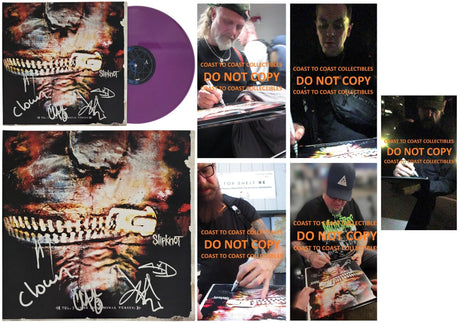 Slipknot Metal Band Signed Vol.3 The Subliminal Verses Album COA Exact Proof Autographed Vinyl Record