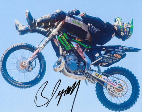 Brian Deegan Signed 8x10 Photo COA Proof Autographed Freestyle Motocross Rider