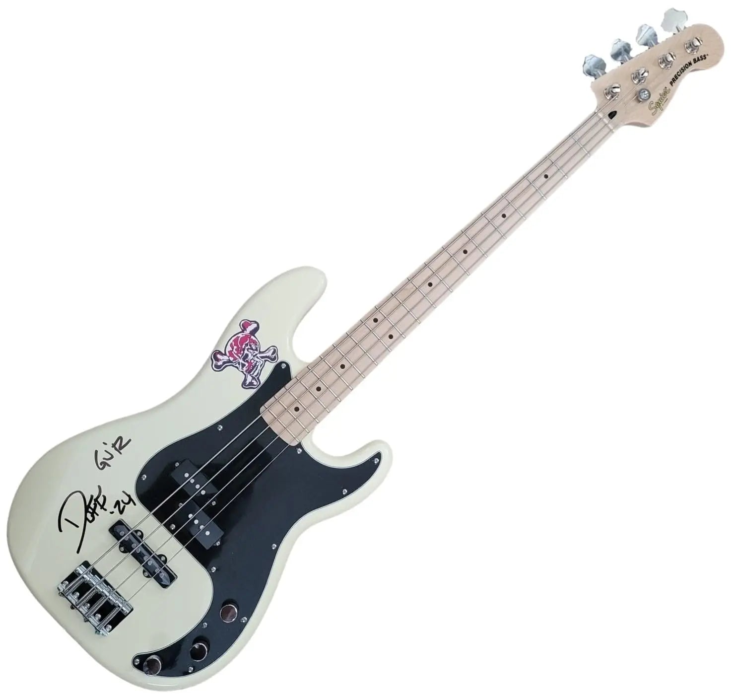 Duff McKagan Signed Fender Squier Bass Guitar COA Proof Guns N Roses Autographed STAR