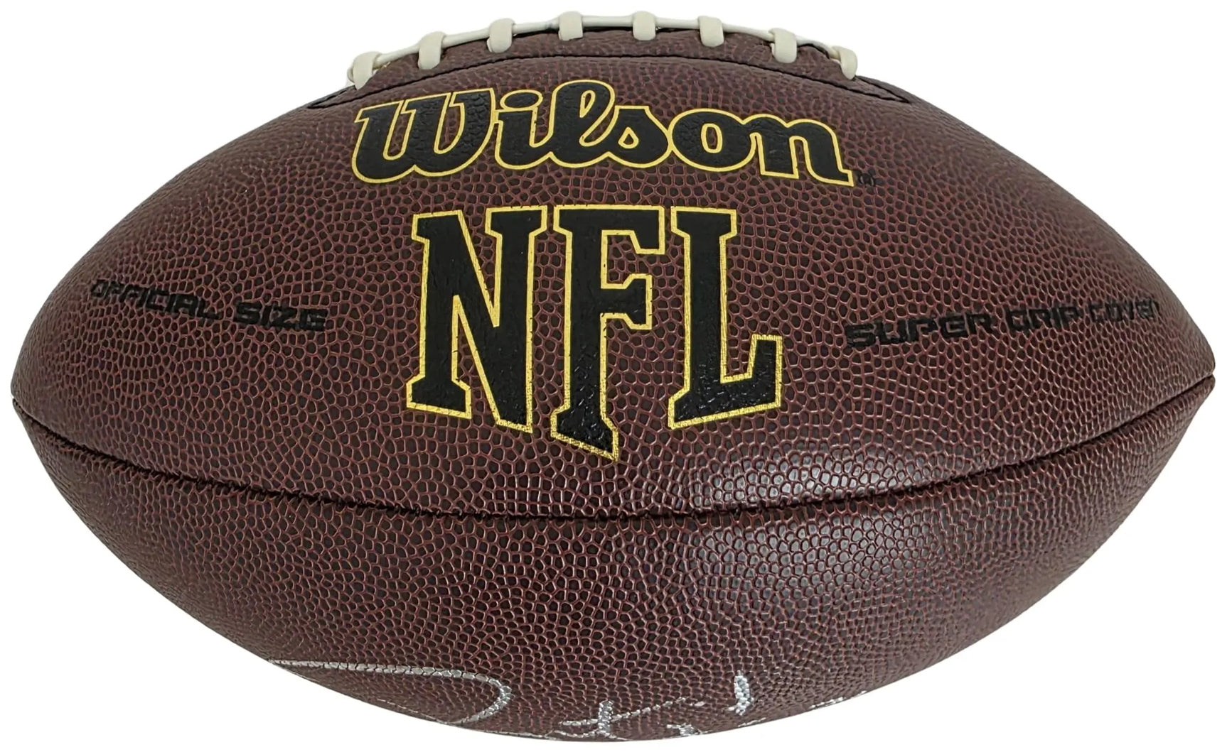 Patrick Peterson Signed Football Proof Beckett COA Vikings Cardinals LSU Tigers