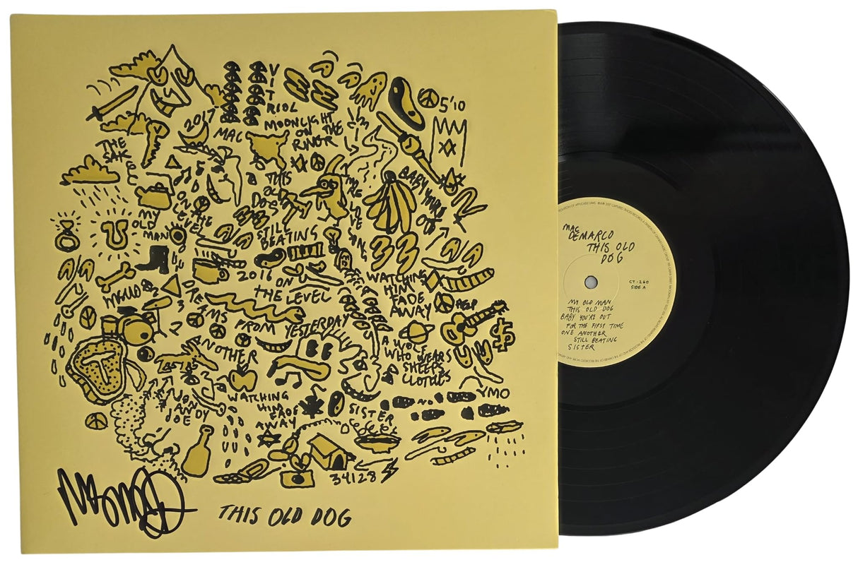 Mac DeMarco Signed This Old Dog Album COA Exact Proof Autographed Vinyl Record