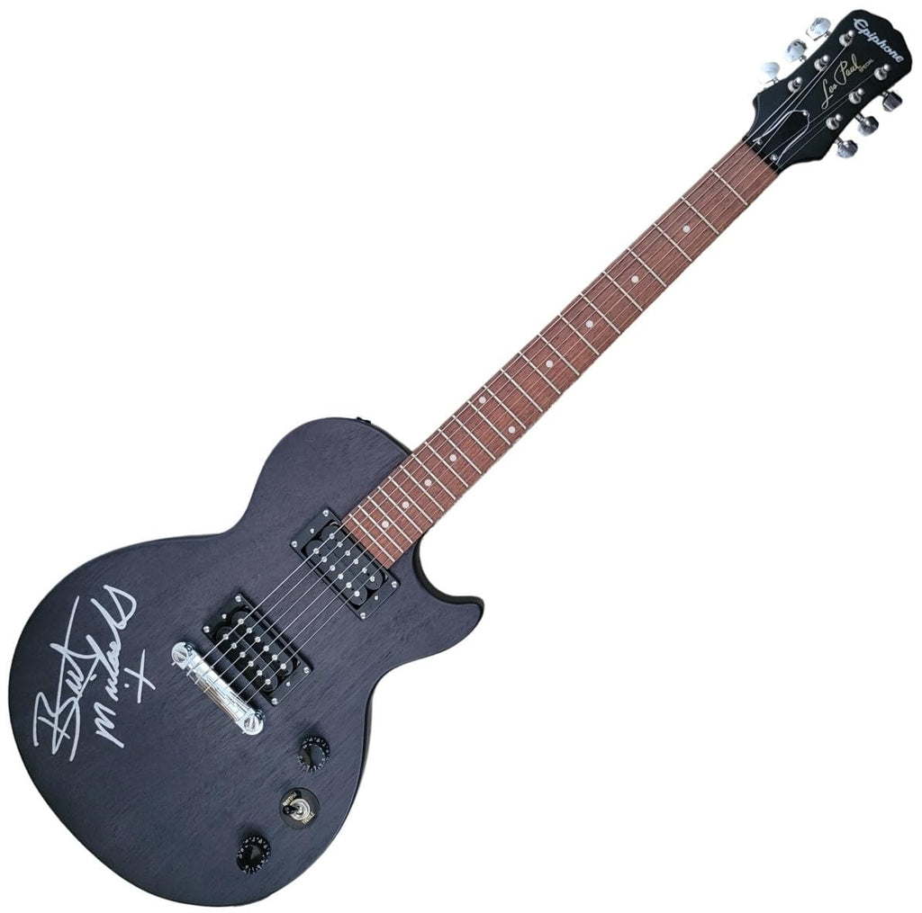 Bret Michaels Poison Signed Les Paul Electric Guitar COA Proof Autographed