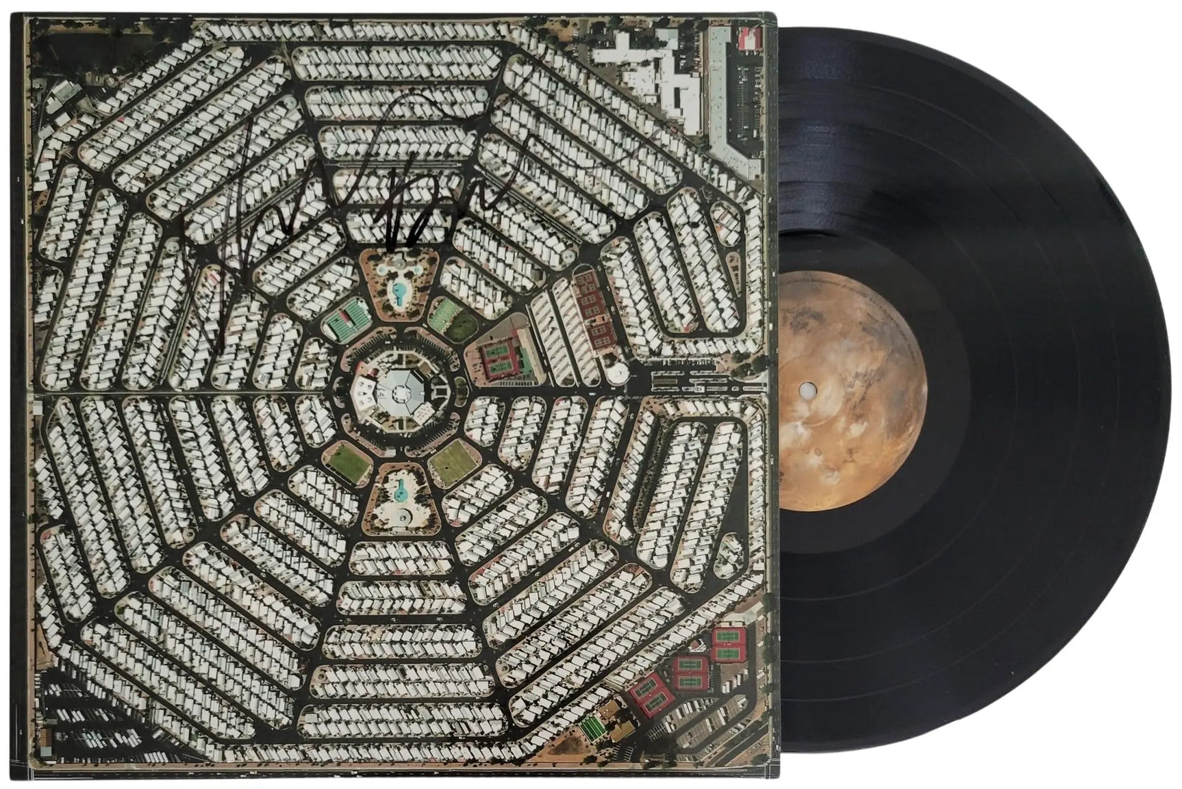 Isaac Brock Signed Modest Mouse Strangers To Ourselves Album Vinyl Record Proof COA Autographed