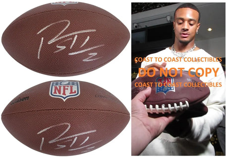 Patrick Surtain Signed Duke Football COA Autographed Denver Broncos Alabama