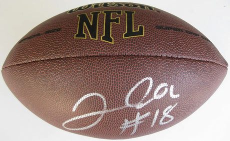 Josh Doctson Signed Football COA Proof TCU Horned Frogs Washington