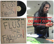 Alice Cooper Signed Flush the Fashion Album COA Proof Autographed Vinyl Record
