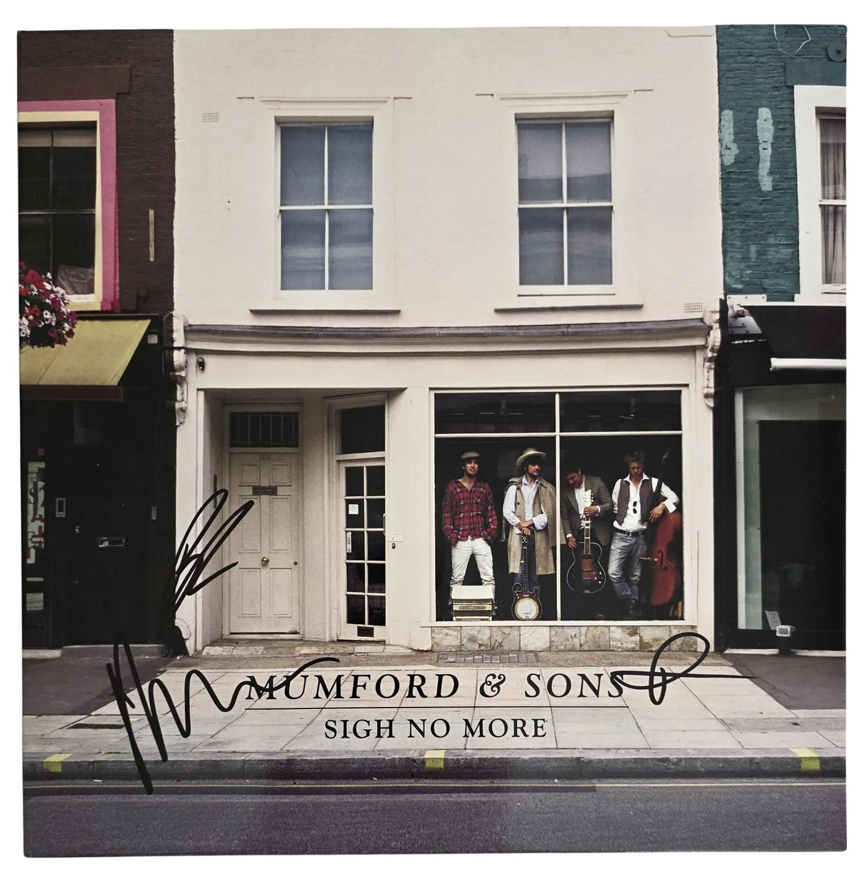 Mumford & Sons Signed Sigh No More Album Proof COA Autographed Vinyl Record