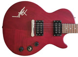 Axl Rose Guns N Roses Signed Epiphone Les Paul Guitar COA Exact Proof Autographed