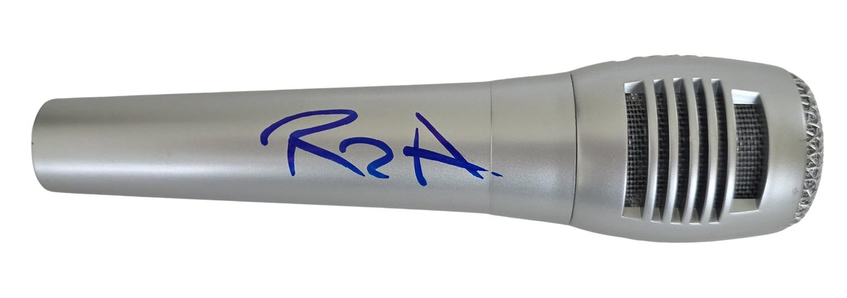 RZA WU Tang Clan Rapper Signed Microphone COA Exact Proof Autographed Mic